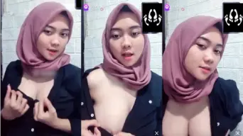 Viral Sherly Jilbab Hitam Cantik Toge Video by BebasIndo